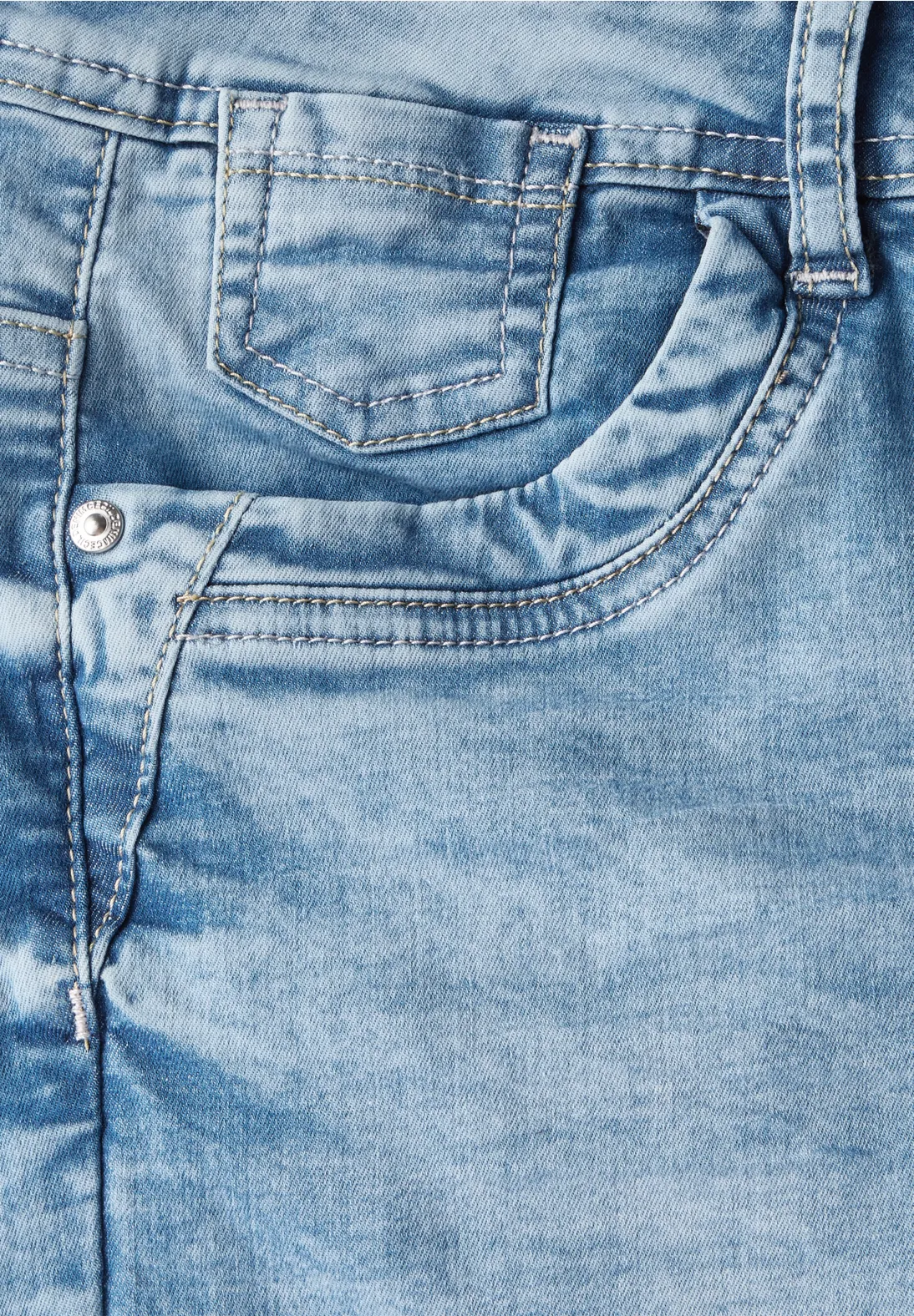 Cecil Denim Short Scarlett - Authentic Used Wash