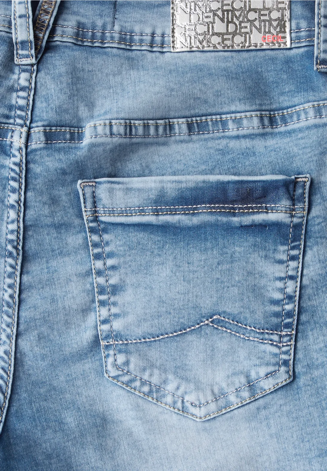 Cecil Denim Short Scarlett - Authentic Used Wash