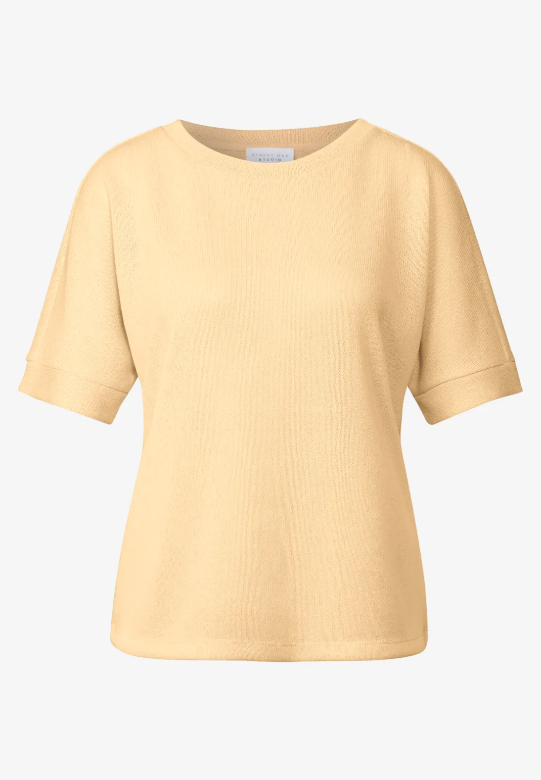 Street One Studio Knit Look Shirt - Blend Yellow
