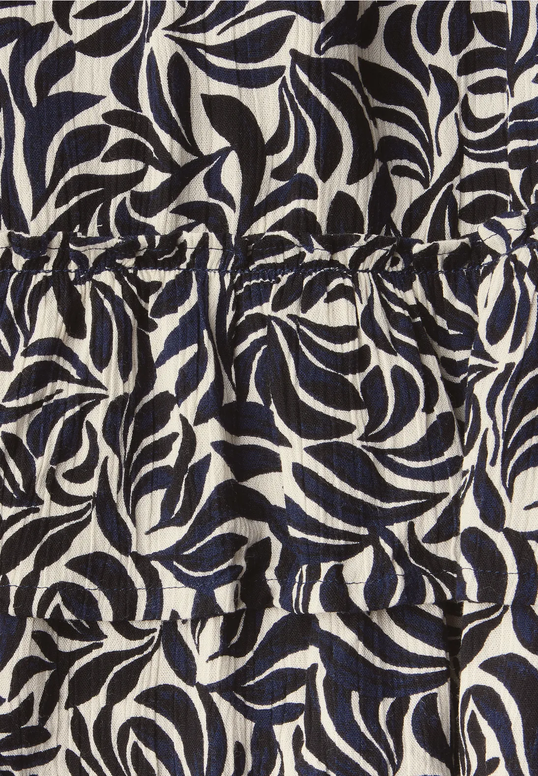 Street One Studio Gemusterter Paperbag Rock - Light Sunstone Beige