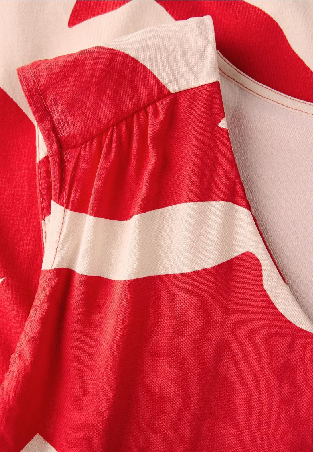 Street One Materialmix Top - Glory Red