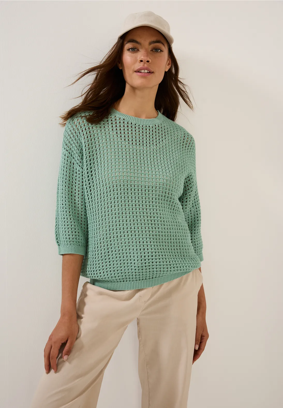 Cecil Jumper - Matcha Green