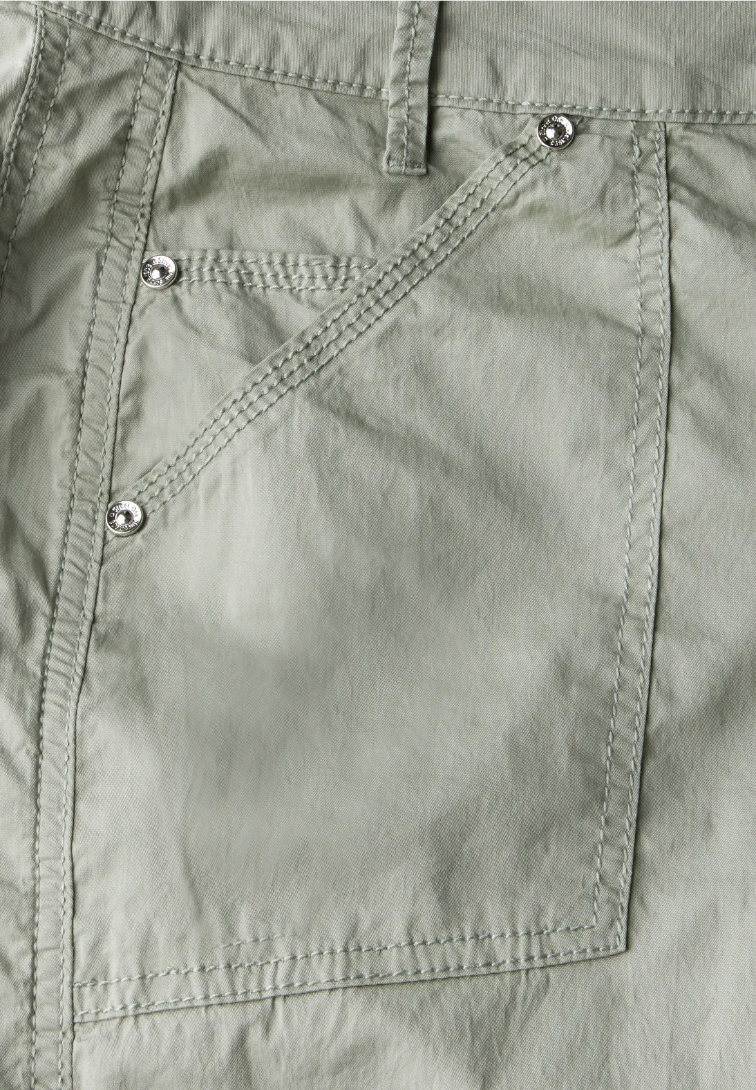 Street One 3/4 Satin Pants Yulius - Pastel Green