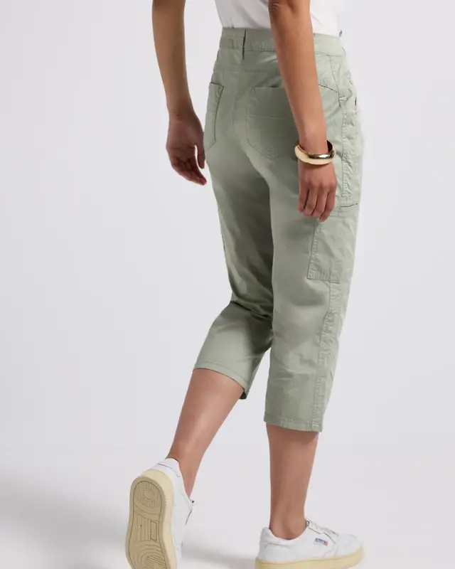 Street One 3/4 Satijnen Broek Yulius - Pastel Green