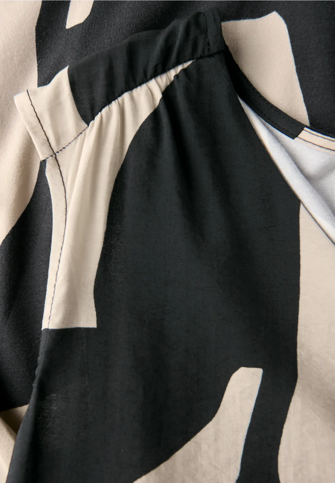 Street One Materialmix Top - Whale Tail Grey