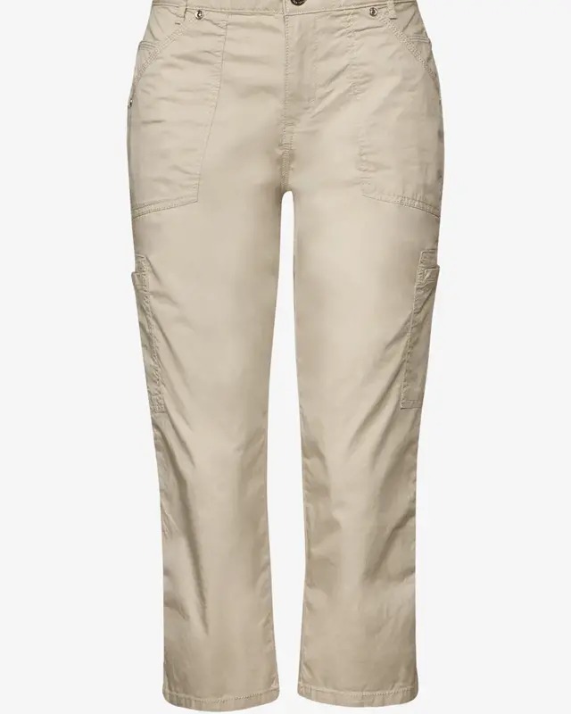 Street One 3/4 Satin Hose Yulius - Barley Beige