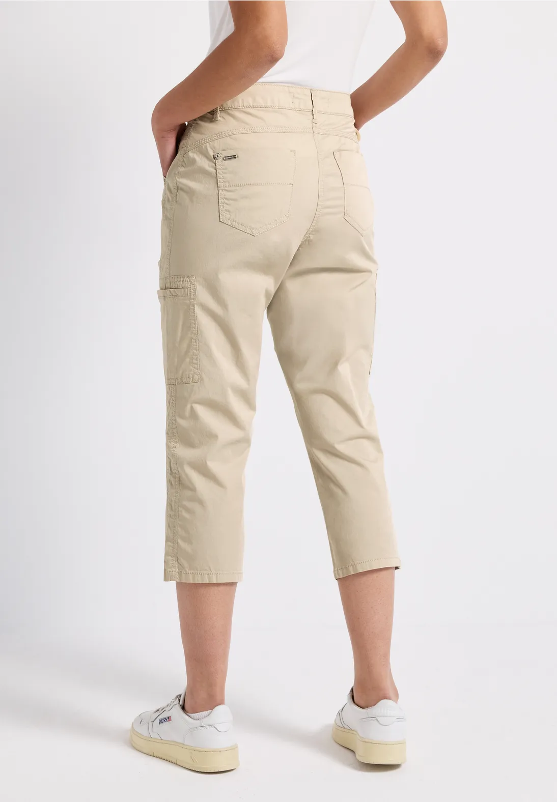 Street One 3/4 Satin Hose Yulius - Barley Beige