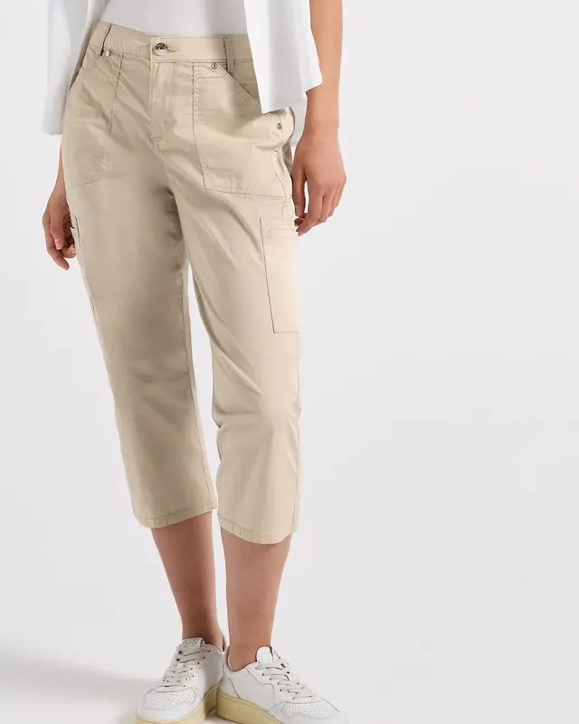 Street One 3/4 Satin Hose Yulius - Barley Beige