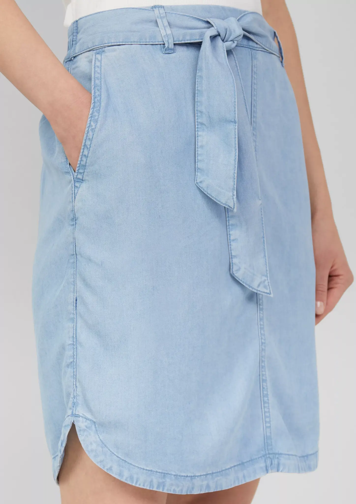 S. Oliver Lyocell Rok - Blue