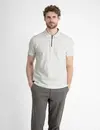 Lerros Poloshirt mit Zipper - Broken White