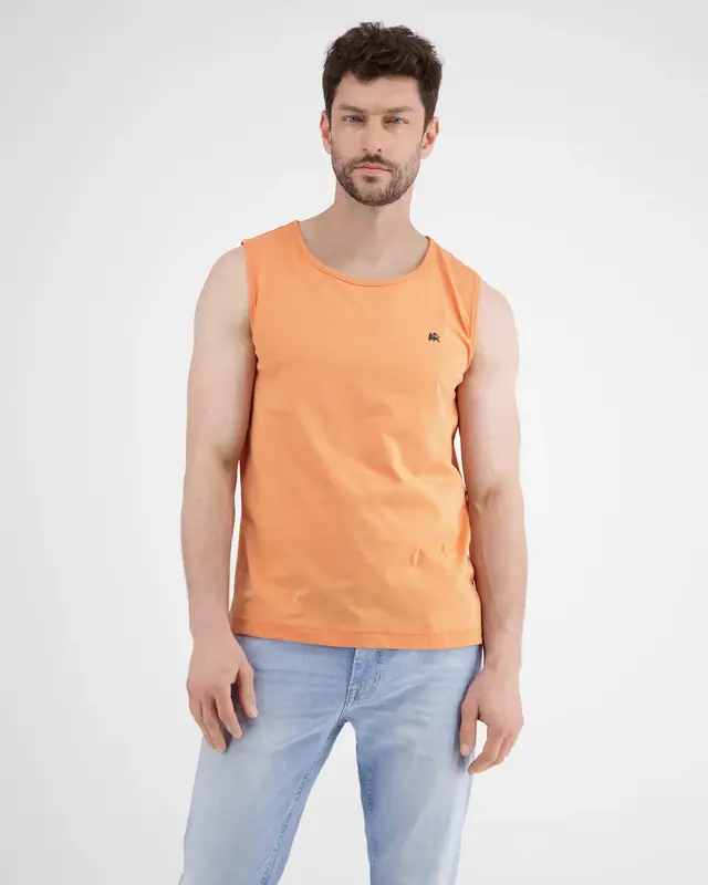 Lerros Effen Gekleurde Tanktop - Pale Papaya