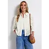 Geborduurde Overhemdblouse - Off White