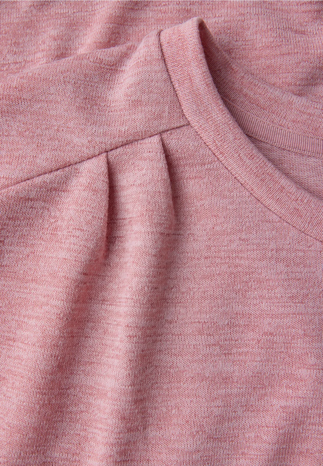 Street One Shirt in Linnen Look - Blush Peach