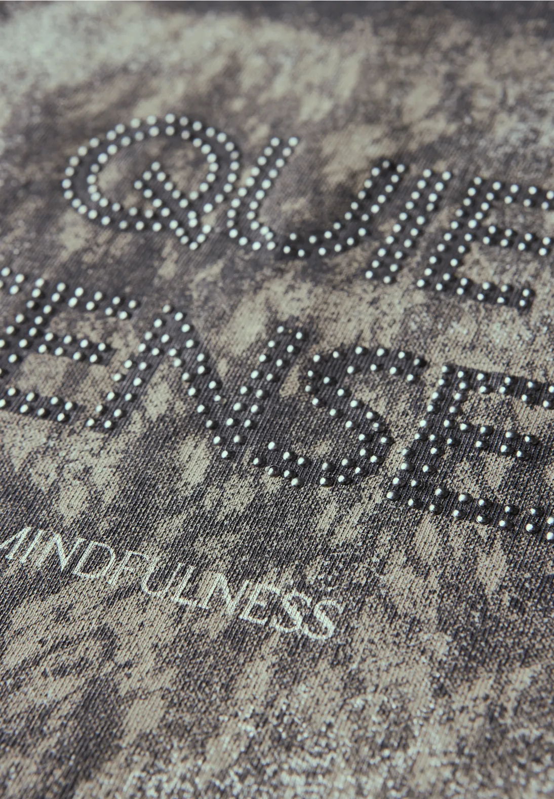 Street One Washed-Look Artwork Shirt - Washed Out Grey