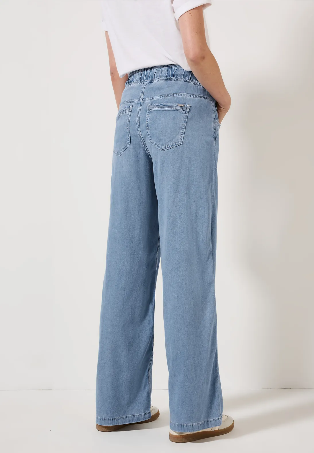 CECIL 3/4-Jeans Scarlett - Authentic Used Wash / Blauw | - Cotton Blues CECIL 3/4-Jeans Scarlett - Authentic Used Wash / Blauw | - Cotton Blues
