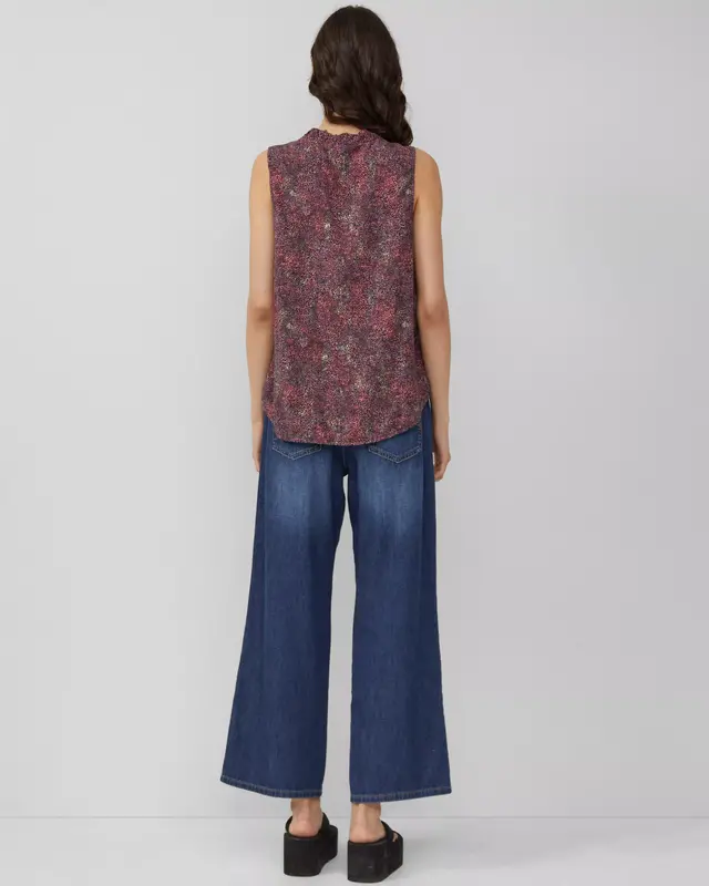 QS by S. Oliver Mouwloze Blouse - Pink