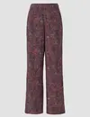 QS by S. Oliver High Rise Print Pants - Pink