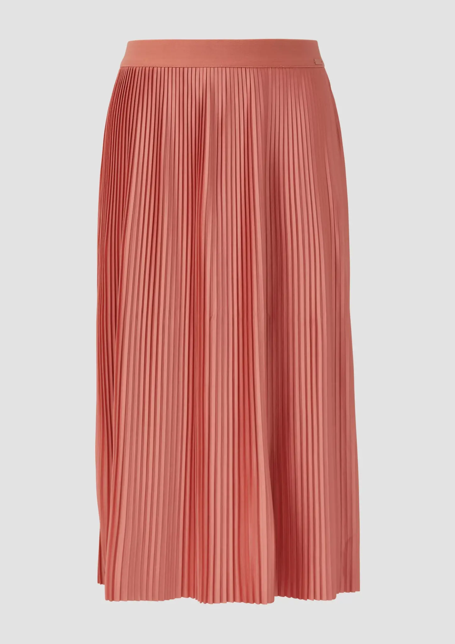 S. Oliver Skirt with Pleats - Papaya
