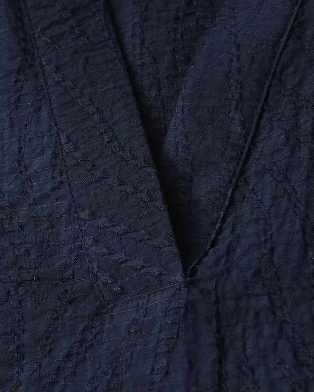 Cecil Blusenshirt mit Struktur - Urban Navy Blue