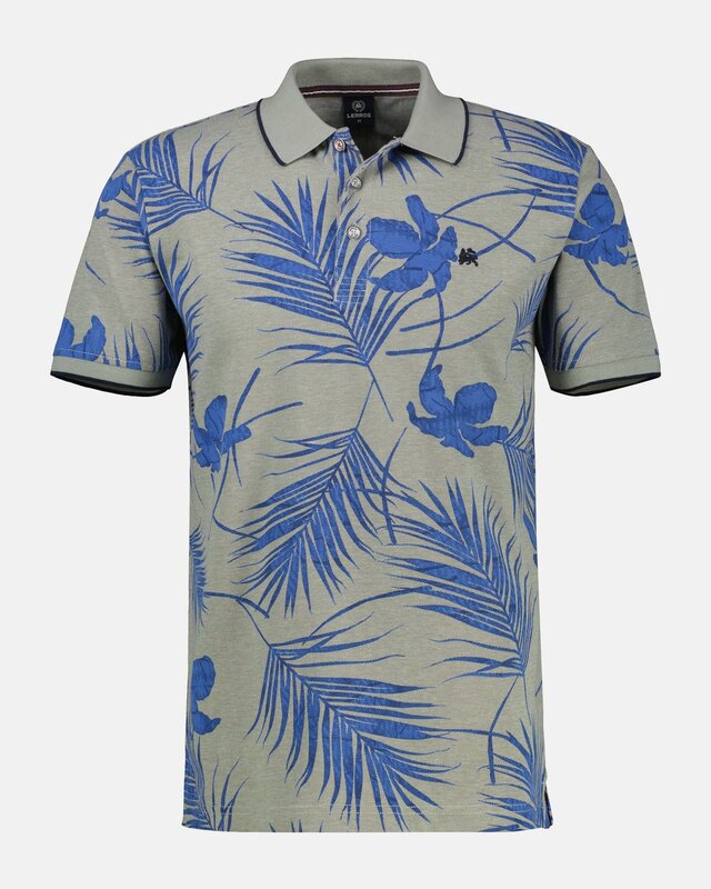 Lerros Summer Poloshirt - Tinted Grey