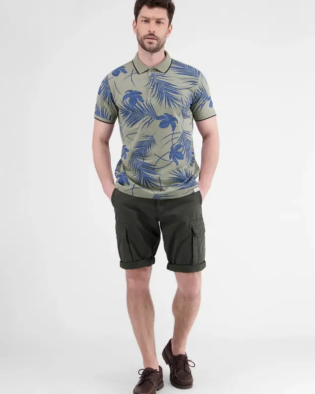 Lerros Summer Poloshirt - Tinted Grey