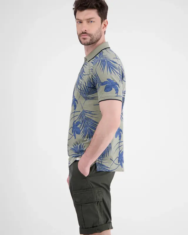 Lerros Summer Poloshirt - Tinted Grey