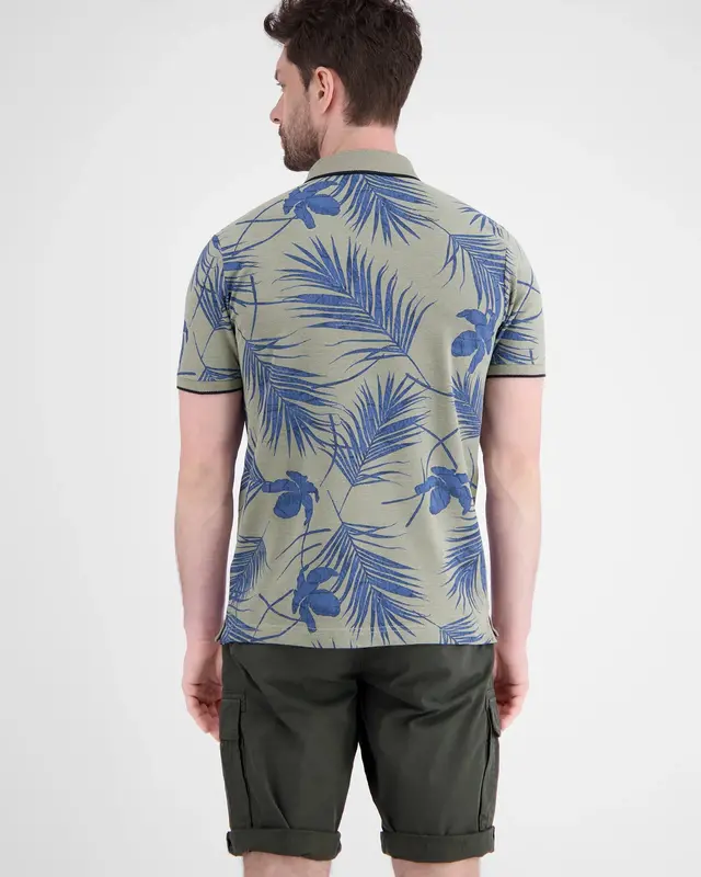 Lerros Summer Poloshirt - Tinted Grey