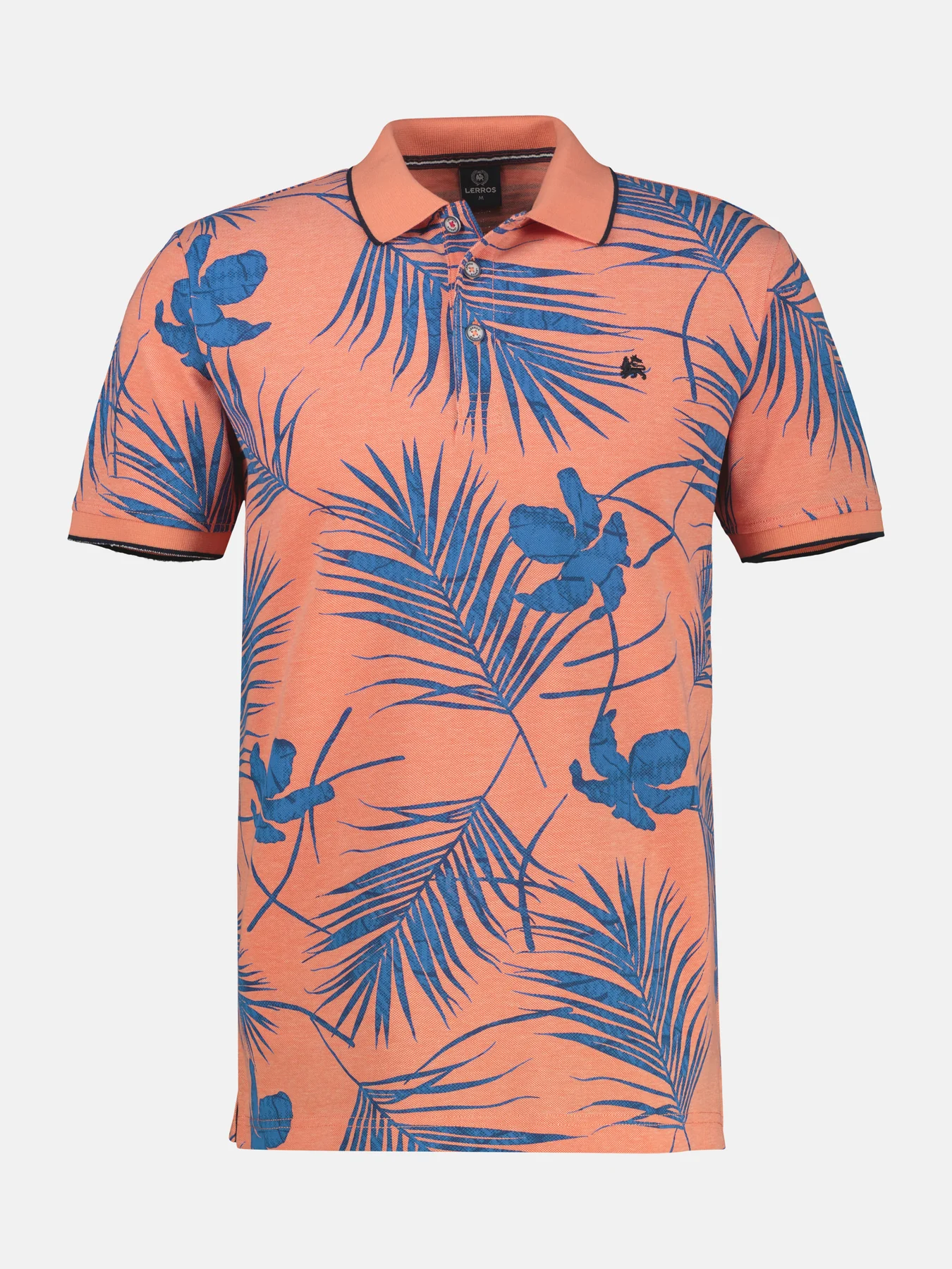 Lerros Sommer Poloshirt - Pale Papaya
