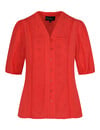 Elvira Collections Blouse Romy - Coral Red