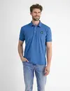 Lerros Poloshirt Minimal Print - Cobalt Blue