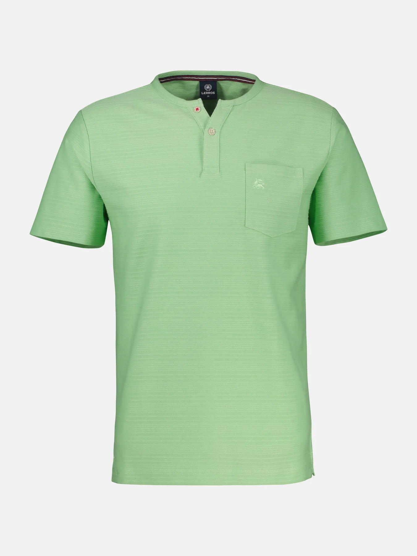 Lerros Serafino Shirt met Tonale Strepen - Light Peppermint