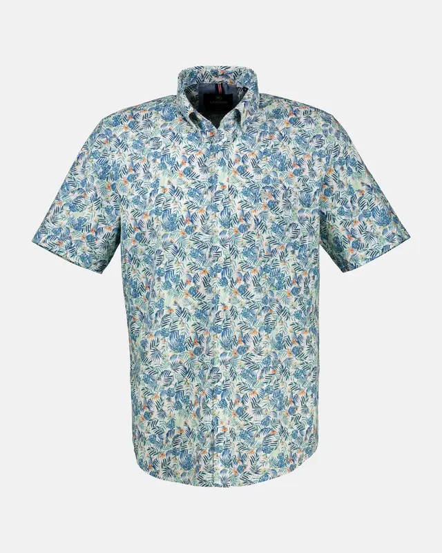 Lerros Kurzarm Shirt - White