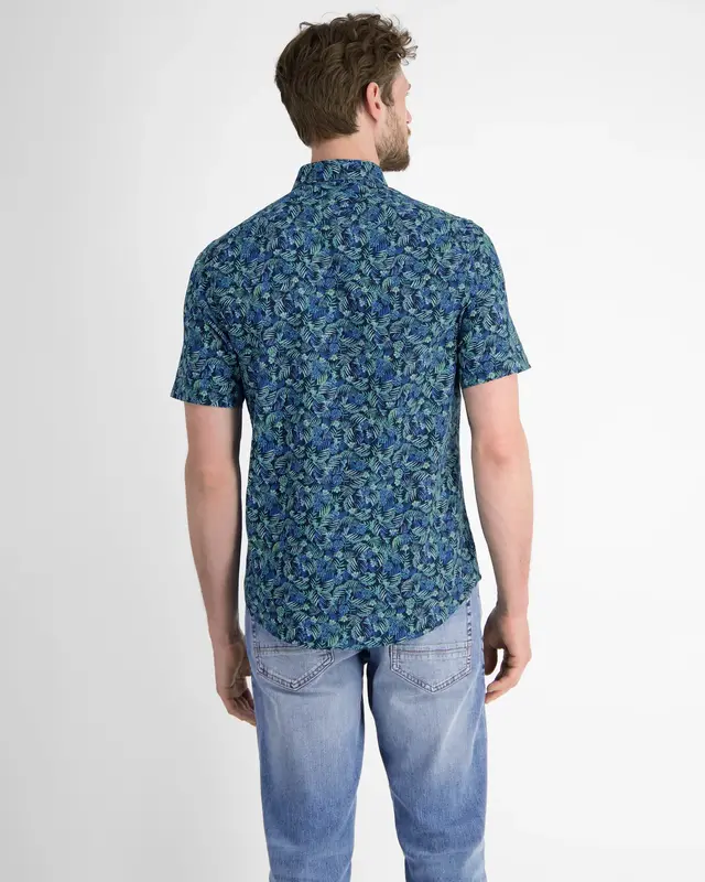 Lerros Zomer Overhemd - Classic Navy