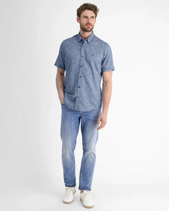 Lerros Overhemd - Space Blue