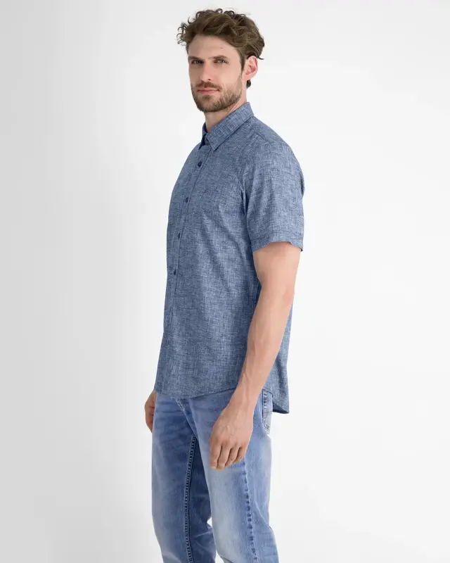 Lerros Overhemd - Space Blue