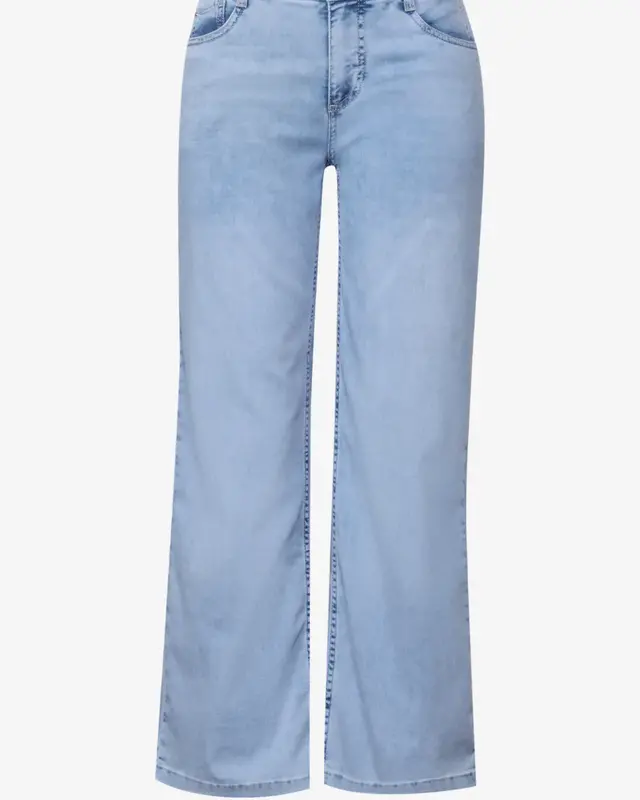 Street One Wide Leg Jeans - Ultra Bleach Wash