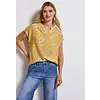 Gedessineerde Blouse - Buttercream Yellow