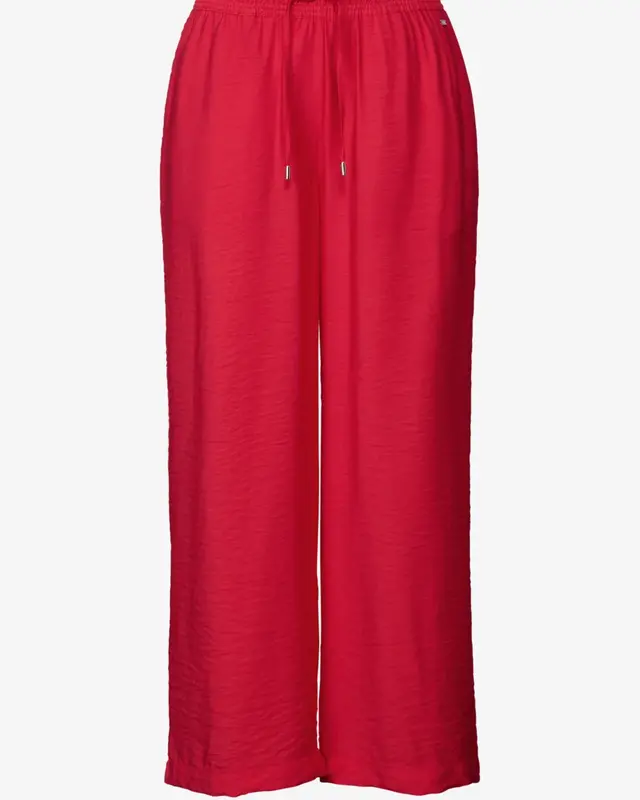 Cecil Twill Broek met Structuur Neele - Glaced Apple Red