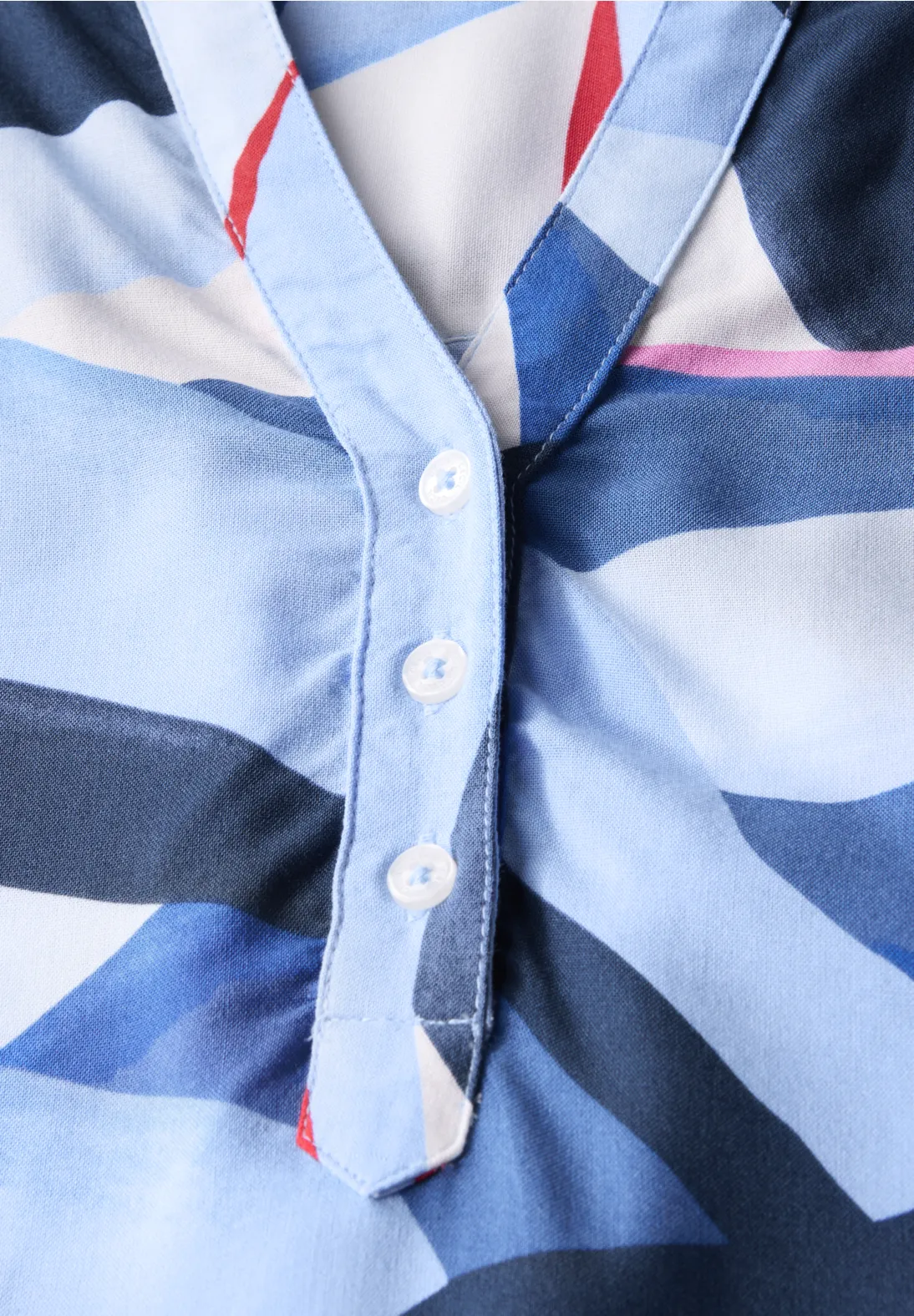 Cecil Print Bluse - Urban Navy Blue