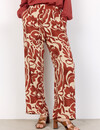 Soyaconcept Pants Senta 2-C - Mineral Red Combi