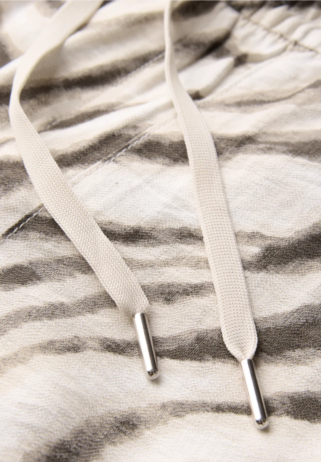 Street One Wide Legs Crêpe Hose - Tumbled Beige