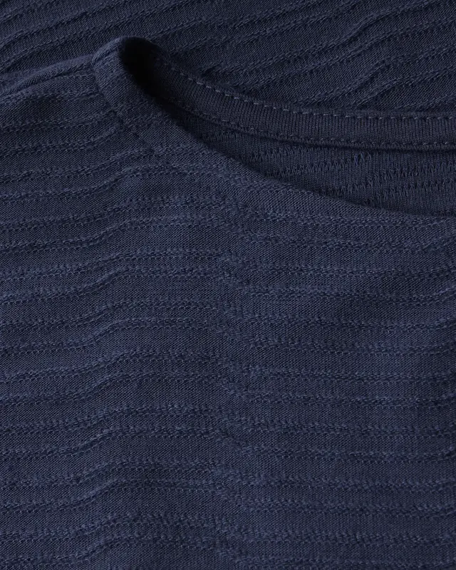 Cecil Structured Shirt - Urban Navy Blue