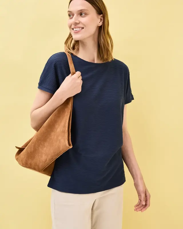 Cecil Structured Shirt - Urban Navy Blue