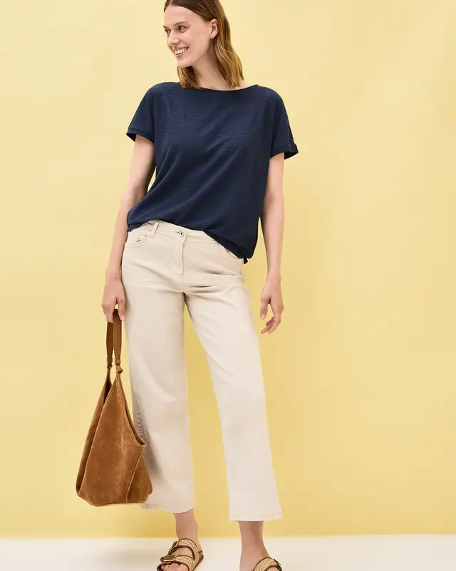 Cecil Structured Shirt - Urban Navy Blue