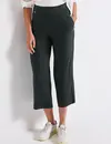Street One JerseyWide Leg Pants Emee - Pine Grove Green