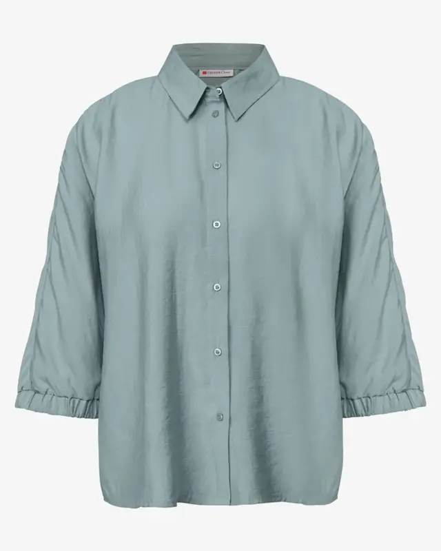 Street One Dolman Hemdbluse - Arona Blue