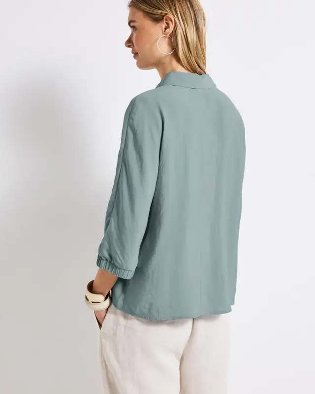 Street One Dolman Blouse - Arona Blue
