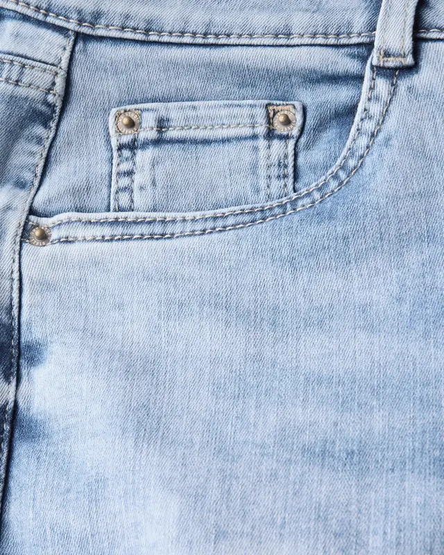 Street One Studio Denim Culotte - Light Blue Wash