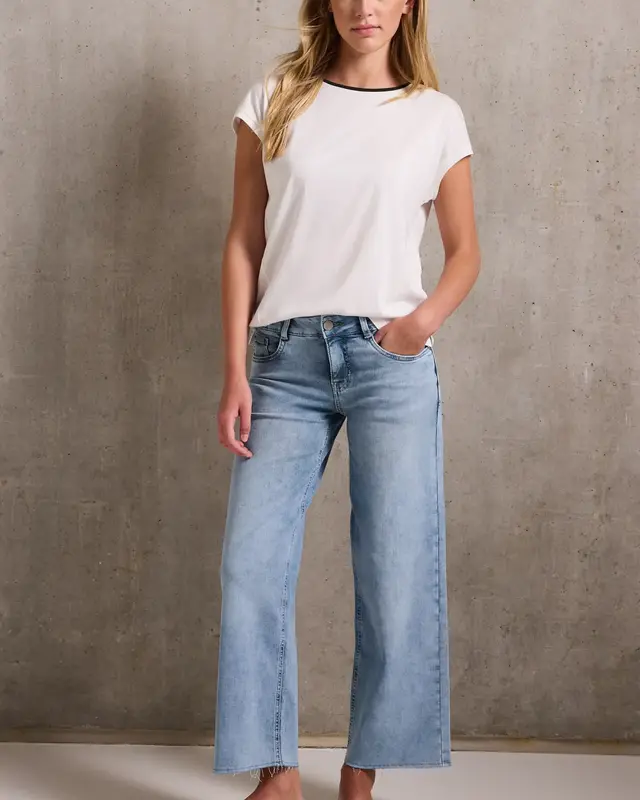 Street One Studio Denim Culotte - Light Blue Wash