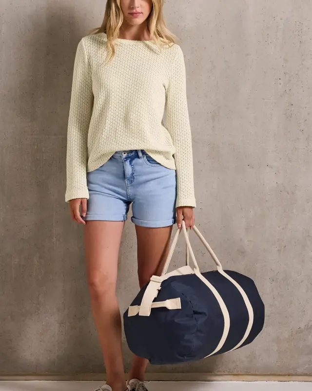 Street One Studio Strick-Look Shirt - Velvet Cream